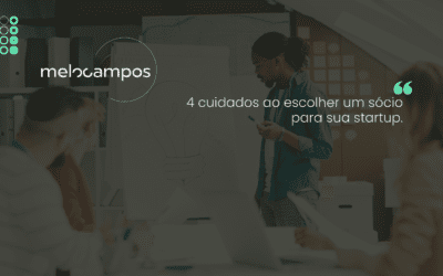 4 cuidados ao escolher um sócio para sua startup.