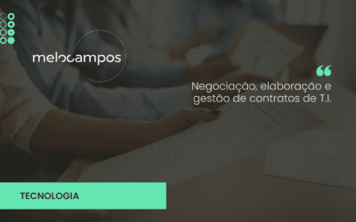 Negociação, elaboração e gestão de contratos de T.I.
