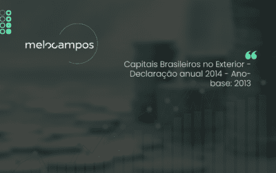 Capitais Brasileiros no Exterior – Declaração anual 2014 – Ano-base: 2013