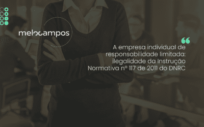 A empresa individual de responsabilidade limitada: ilegalidade da Instrução Normativa nº 117 de 2011 do DNRC