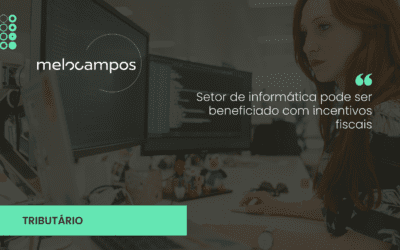 Setor de informática pode ser beneficiado com incentivos fiscais