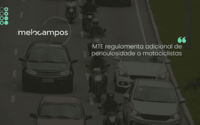 MTE regulamenta adicional de periculosidade a motociclistas