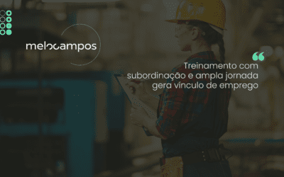 Treinamento com subordinação e ampla jornada gera vínculo de emprego