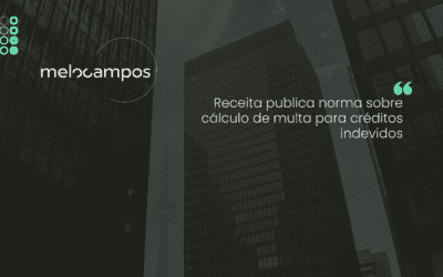 Receita publica norma sobre cálculo de multa para créditos indevidos