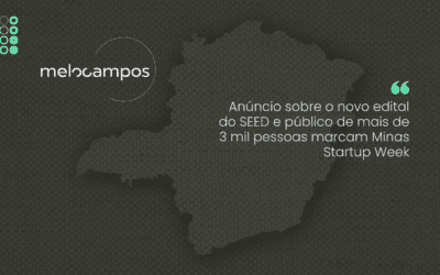 Anúncio sobre o novo edital do SEED e público de mais de 3 mil pessoas marcam Minas Startup Week
