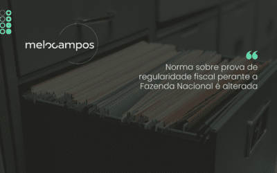 Norma sobre prova de regularidade fiscal perante a Fazenda Nacional é alterada