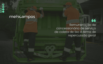 Remuneração de concessionária de serviço de coleta de lixo é tema de repercussão geral