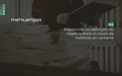 Imprecisão na definição do objeto licitado é causa de nulidade do certame