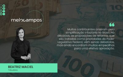 O que esperar da Reforma Tributária: paralelo entre as propostas de emenda que tramitam no Congresso Nacional