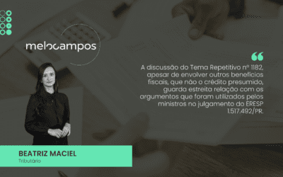 Expectativas sobre o julgamento do tema repetitivo nº 1.182 – incidência de IRPJ/CSLL sobre incentivos fiscais do ICMS