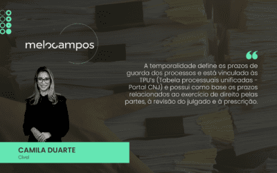 O CNJ alterou a temporalidade dos processos de guarda dos processos