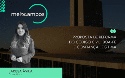 Proposta de Reforma do Código Civil: Boa-fé e Confiança legítima