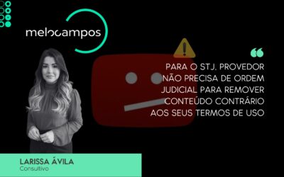 Para o STJ, provedor não precisa de ordem judicial para remover conteúdo contrário aos seus termos de uso